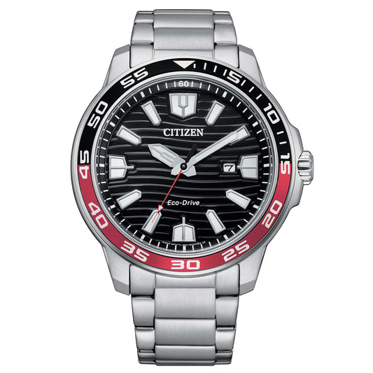Orologio Citizen OF Marine Sport Eco-Drive 45 mm Nero