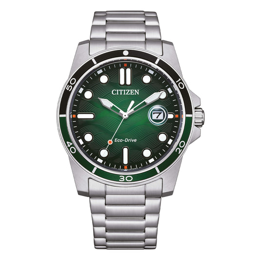 Orologio Citizen Of Marine 1810 Eco-Drive 41 mm Verde