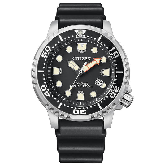 Orologio Citizen Promaster Diver's Eco-Drive 200 Mt 44 Mm Acciaio Cinturino Gomma