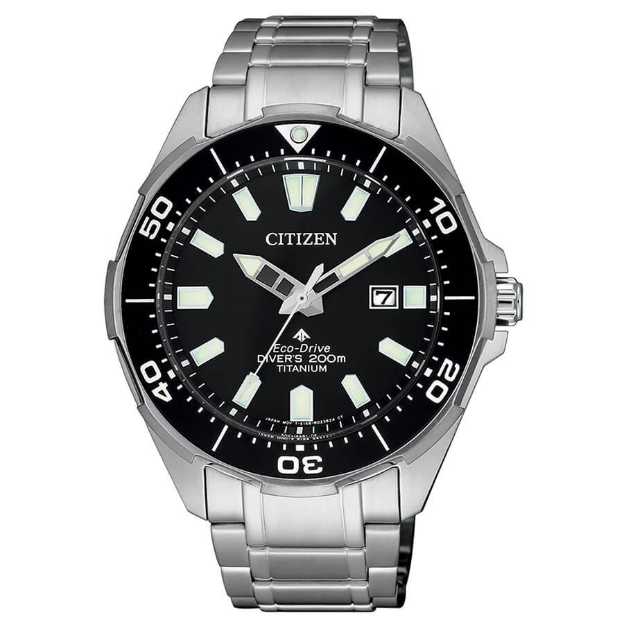 Orologio Citizen Promaster Eco-Drive 44 Mm Titanio Braccialato Nero