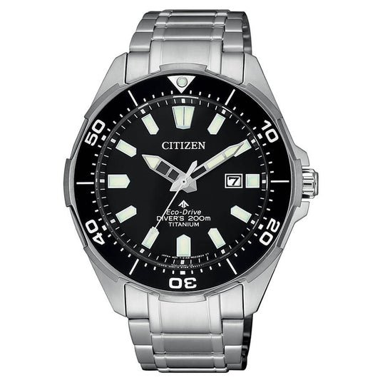 Orologio Citizen Promaster Eco-Drive 44 Mm Titanio Braccialato Nero