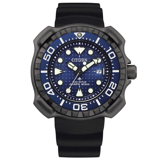 Orologio Citizen Promaster Whale Shark Aqualand Limited Edition Diver's 200 Mt 46 mm Titanio Blu