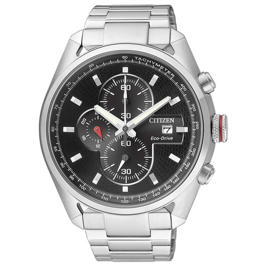 Orologio Citizen Eco-Drive 98/218 Crono Street Nero