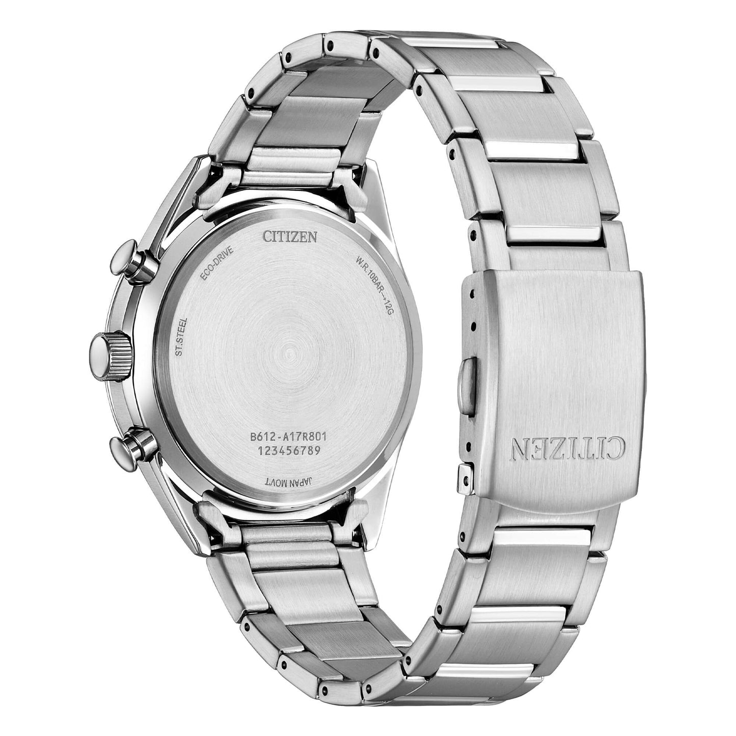 Orologio Citizen Of Metropolitan Crono Eco-Drive 40 mm Bianco