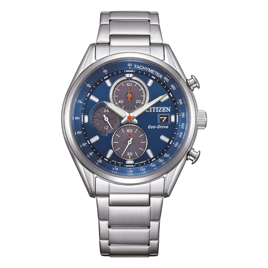 Orologio Citizen Of Metropolitan Crono Eco-Drive 40 mm Blu