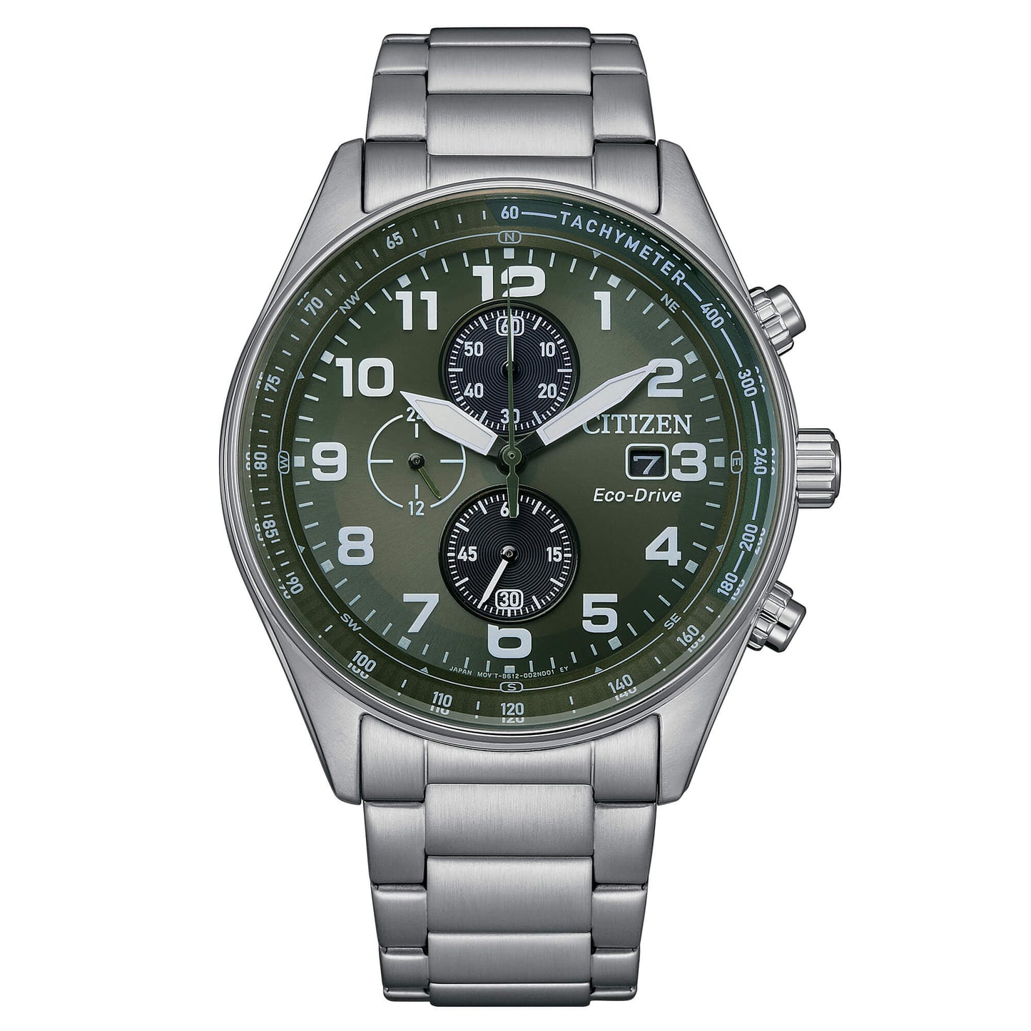 Orologio Citizen OF Urban Crono Eco-Drive Chrono 43 mm Verde