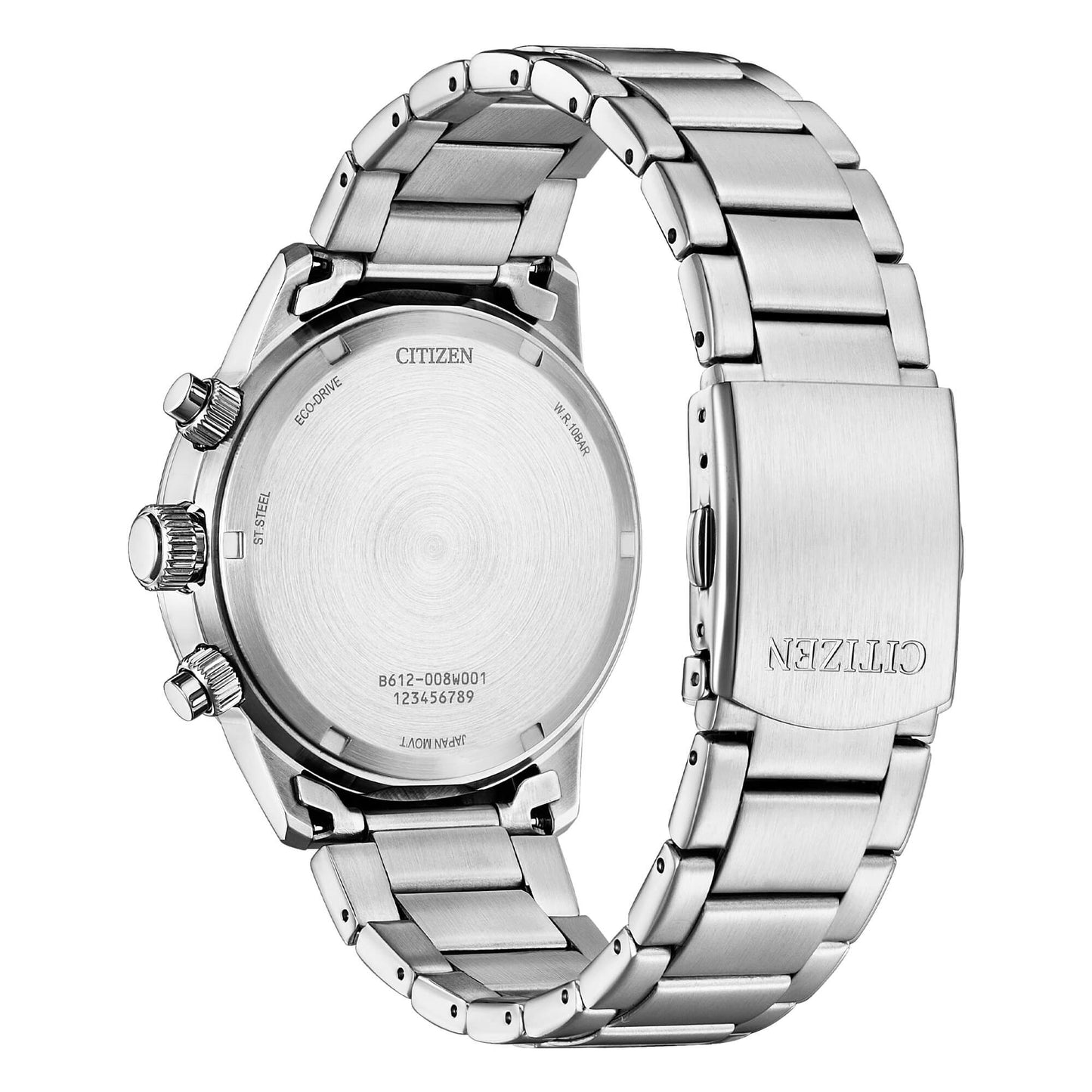 Orologio Citizen Of Nautic Crono Eco-Drive 42 mm Bianco