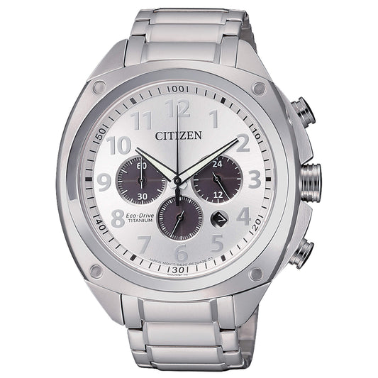 Orologio Citizen Super Titanium Eco-Drive Chrono Silver