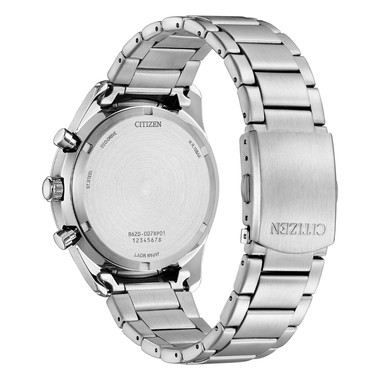 Orologio Citizen Of Rescue Crono Eco-Drive 43 mm Bianco