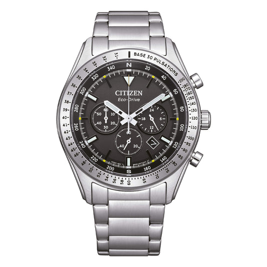 Orologio Citizen Of Rescue Crono Eco-Drive 43 mm Nero