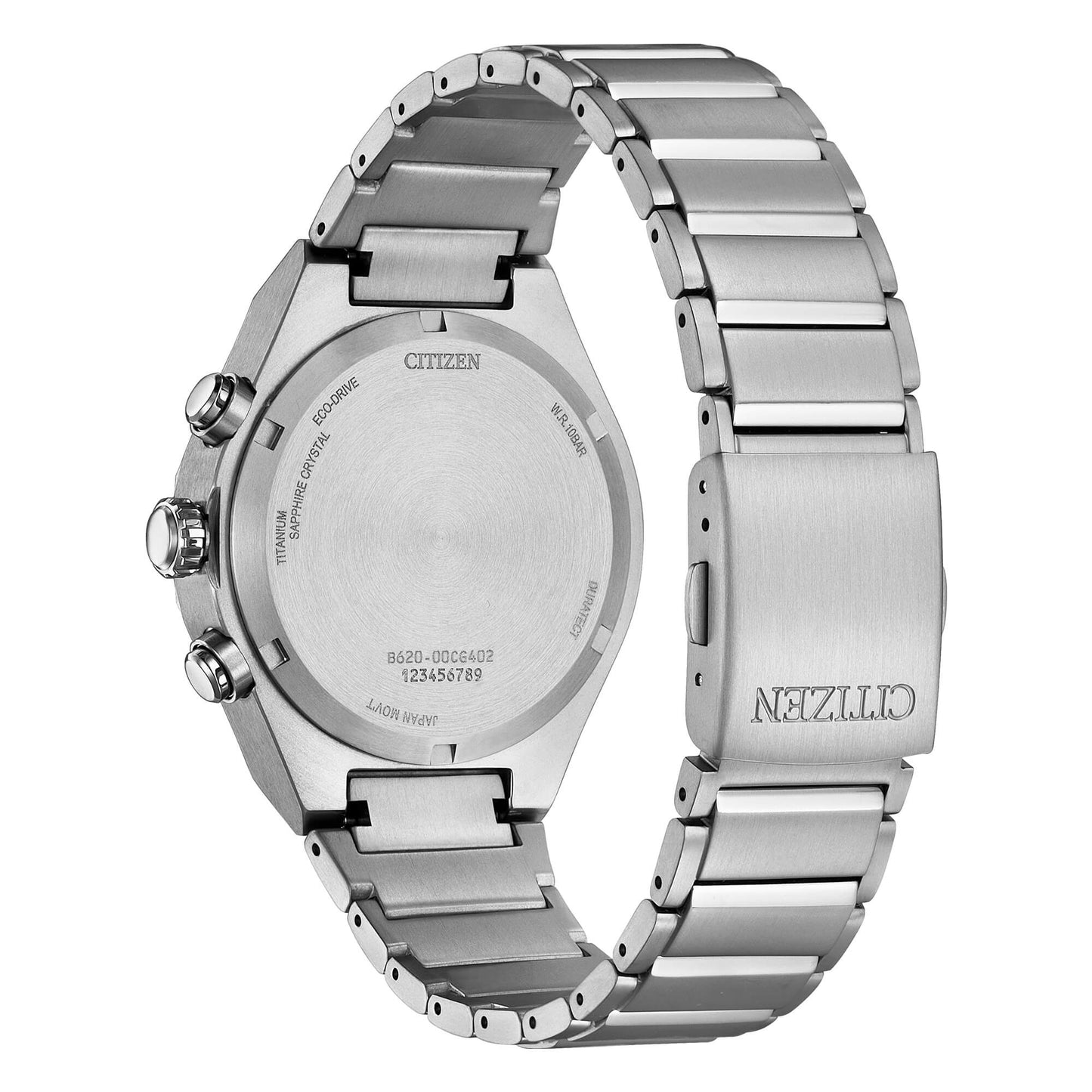 Orologio Citizen Zenshin Senkei Crono Super Titanio Eco Drive 41 mm Verde