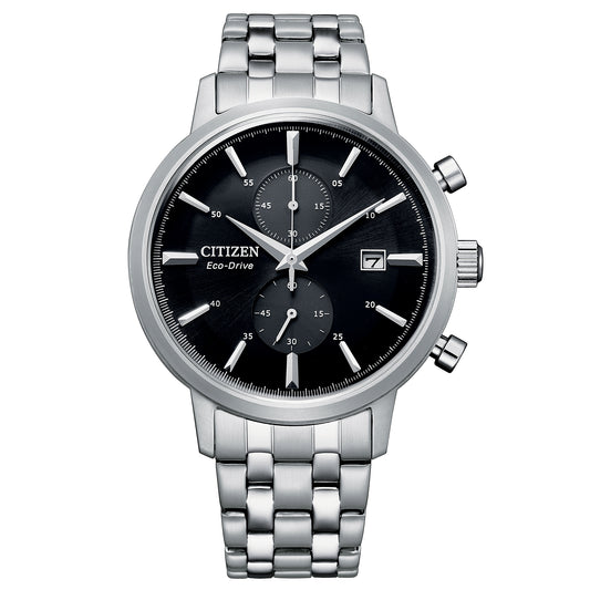Orologio Citizen OF Classic Crono Eco-Drive Chrono 42 mm Nero