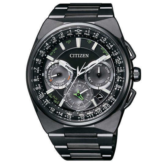 Orologio Citizen Super Titanium Ed Satellite Wave F900  Eco-Drive Nero Limited Edition