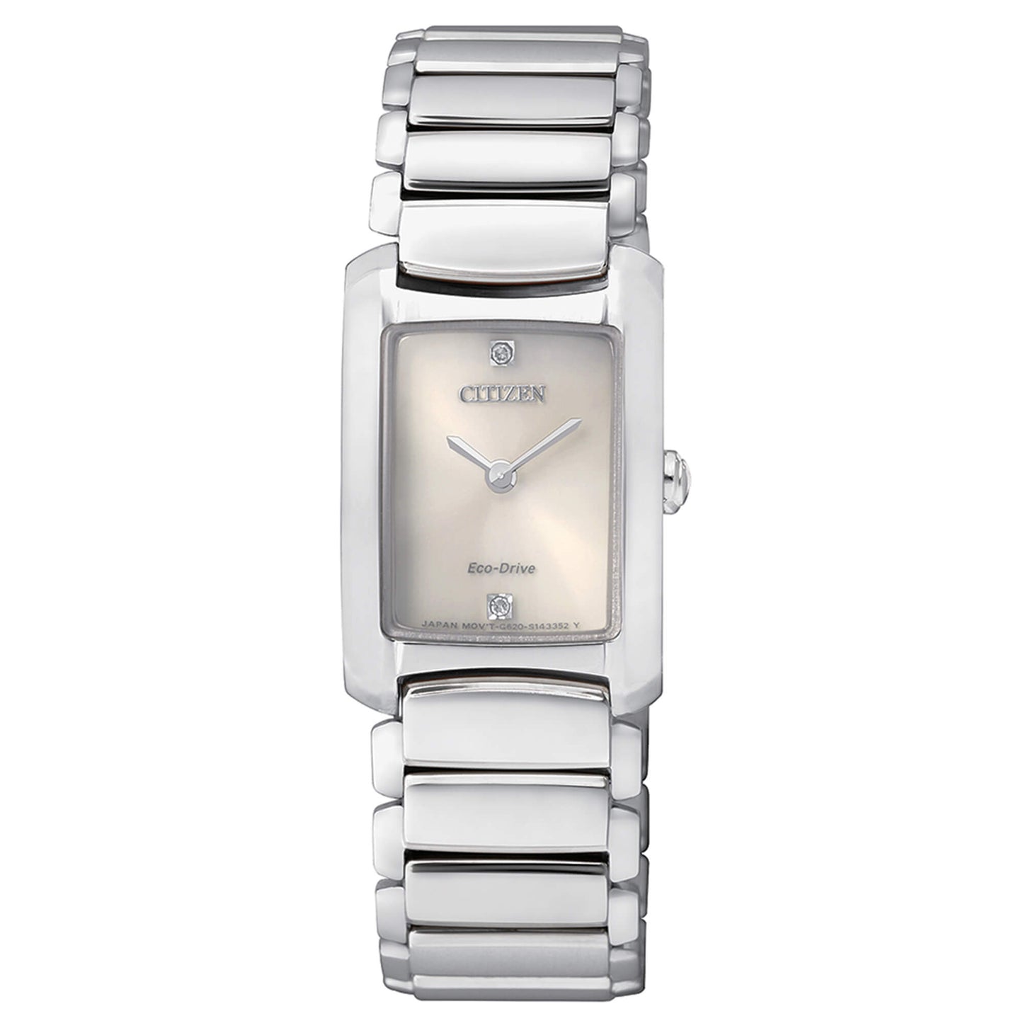 Orologio Citizen Eco-Drive Lady Acciaio Madreperla 2 Diamanti