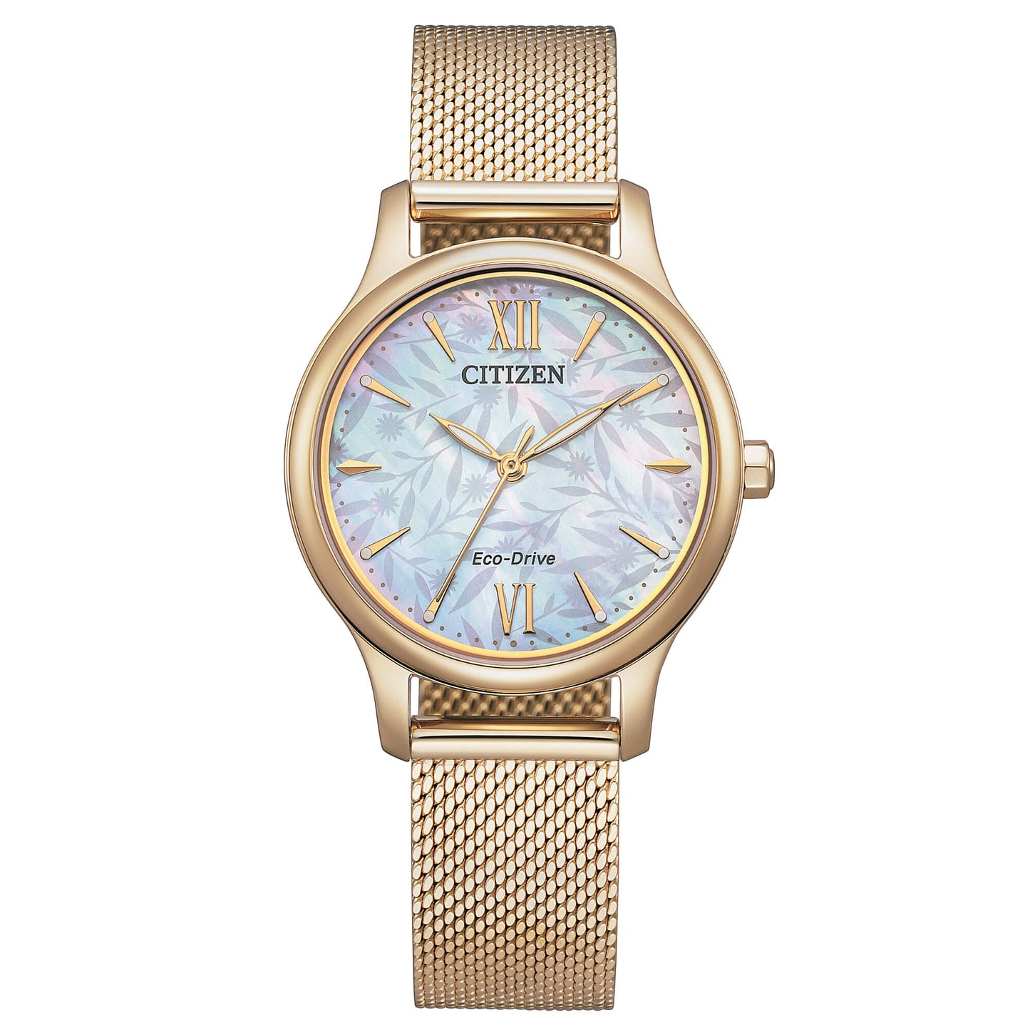 Orologio Citizen Lady Eco-Drive 30 mm PVD Oro Rosa Maglia Milanese