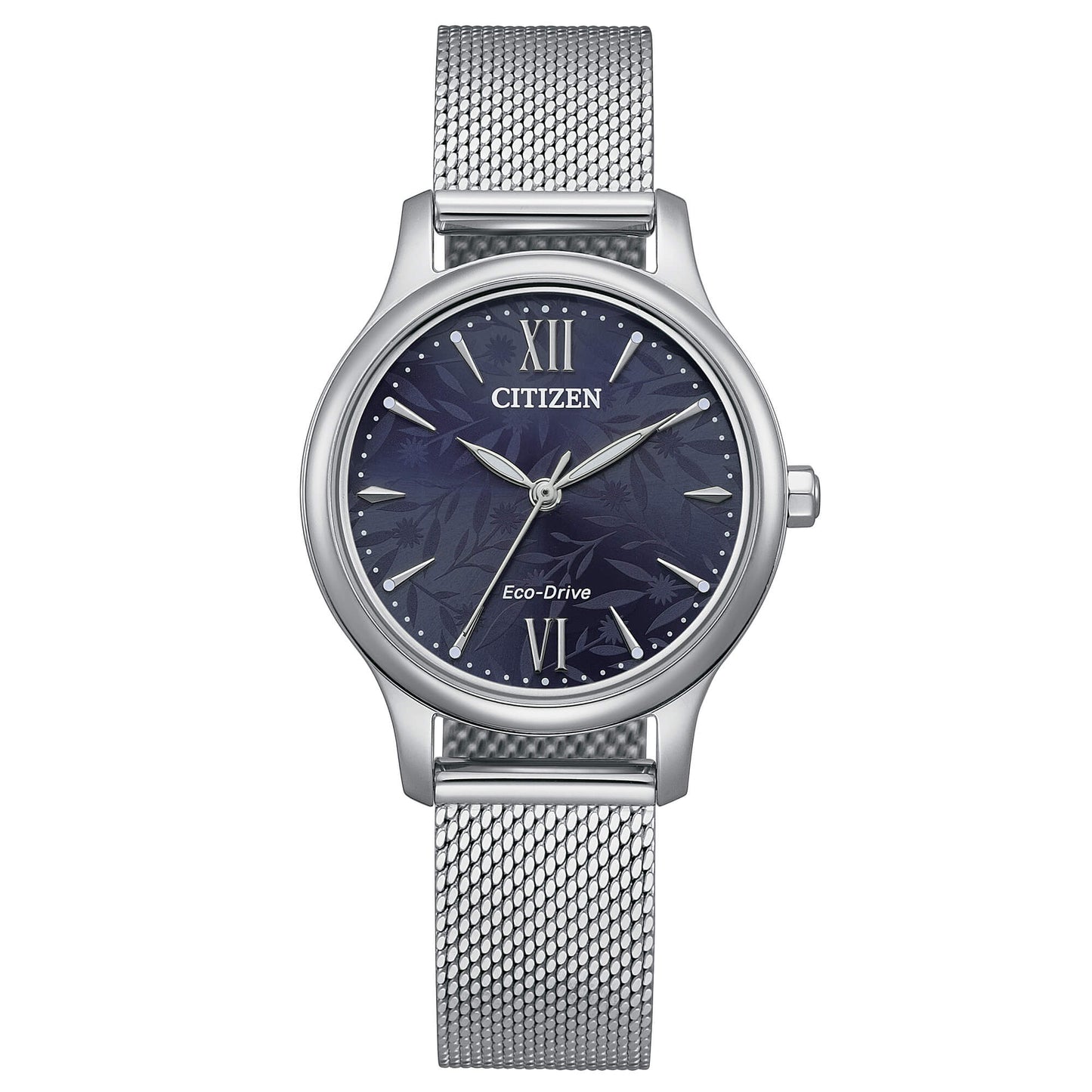 Orologio Citizen Lady Eco-Drive 30 mm Blu Maglia Milanese