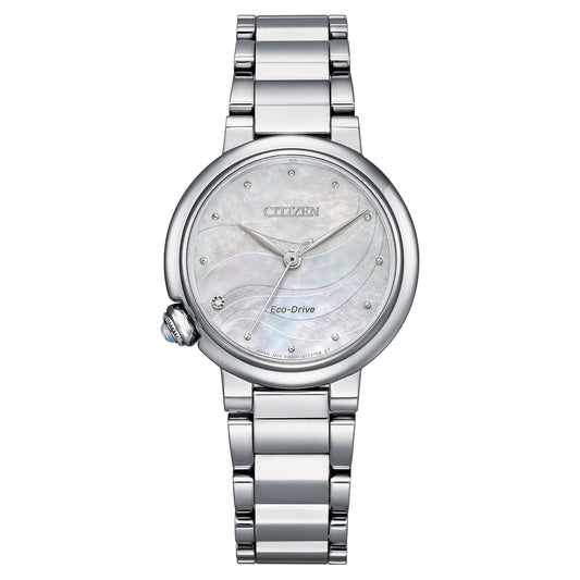 Orologio Citizen Lady L Eco-Drive 28 mm Madreperla 1 Diamante