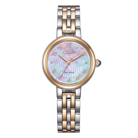 Orologio Citizen Eco-Drive Lady Braccialato Bicolore Madreperla Rosa