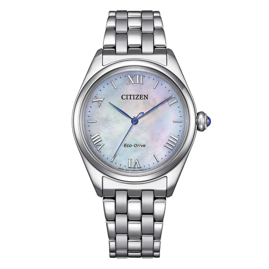 Orologio Citizen Lady L Eco-Drive 33 mm Acciaio Braccialato Madreperla