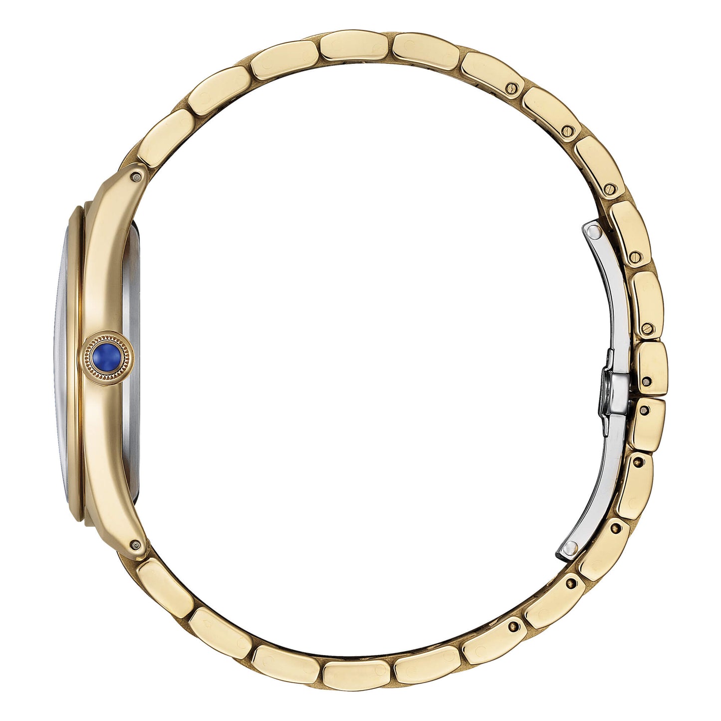 Orologio Citizen Lady L Eco-Drive 33 mm Pvd Oro Rosa Braccialato Bianco Antico