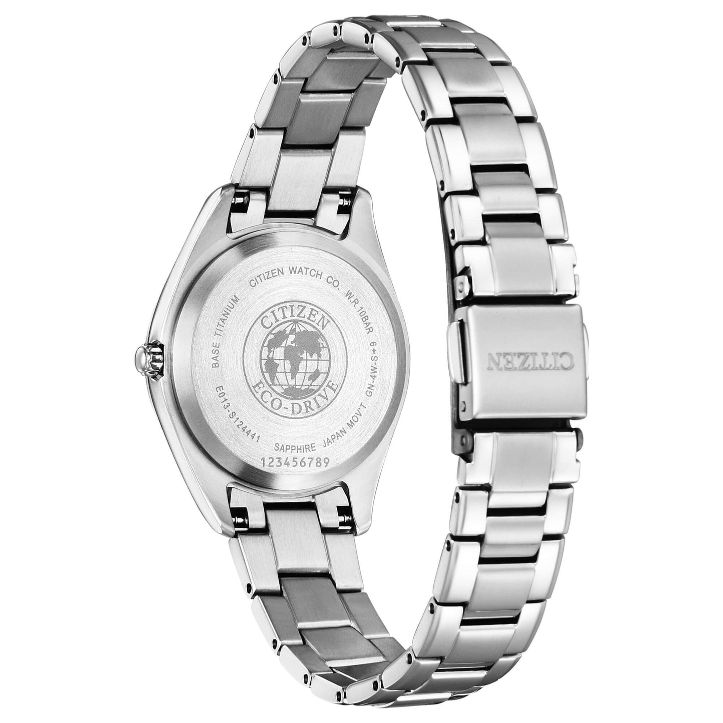 Orologio Citizen Lady Super Titanio Eco-Drive 30 mm Madreperla