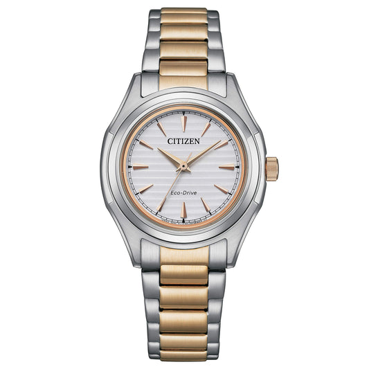 Orologio Citizen OF Elegant Lady Eco-Drive 34 mm Bianco