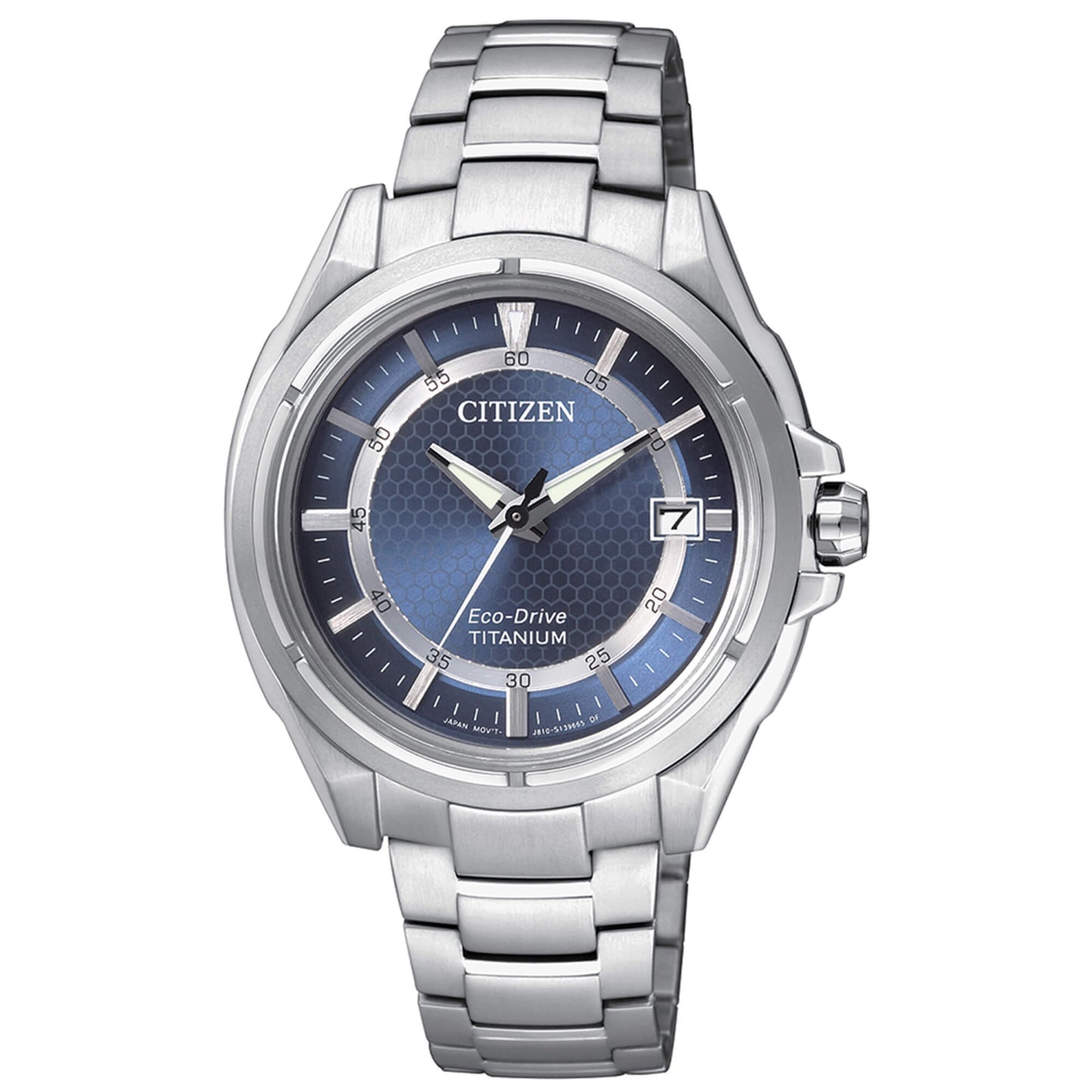 Orologio Citizen Super Titanium Eco-Drive Lady Titanio Braccialato Blu/Silver