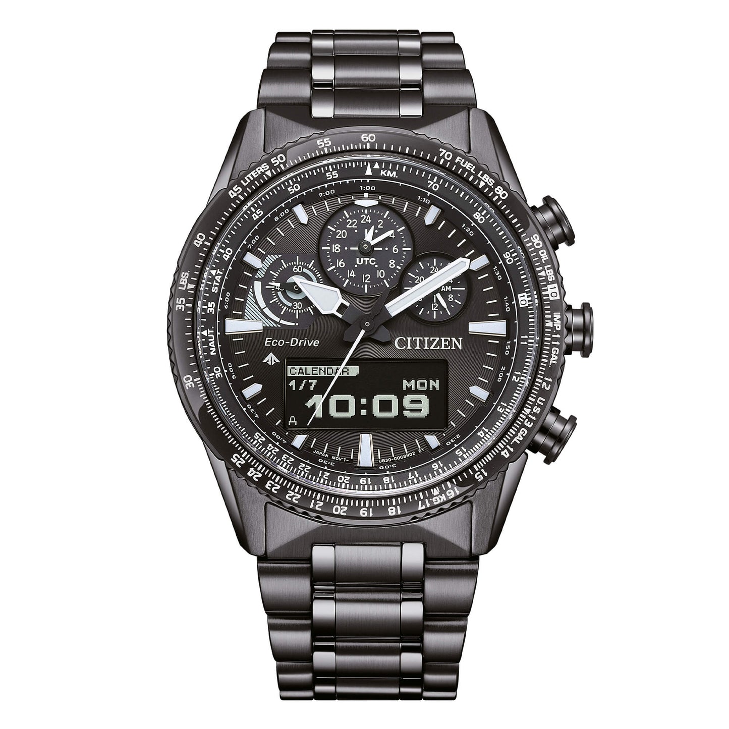Orologio Citizen Promaster Skyhawk U830 Eco Drive Anadigit 43 mm