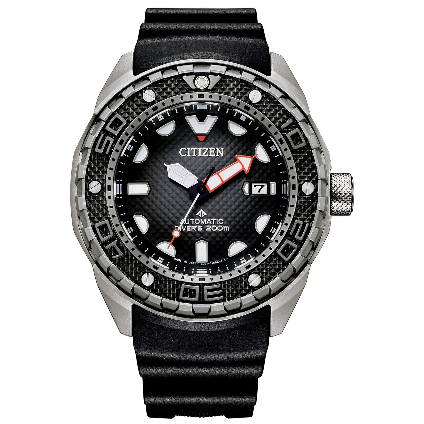 Orologio Citizen Promaster Diver's Automatic 200 Mt Super Titanio 46 mm Nero