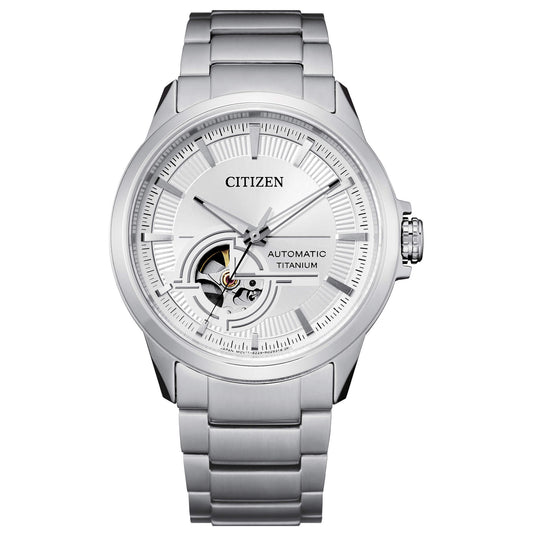Orologio Citizen Meccanico Super Titanio Automatico 41 mm Silver
