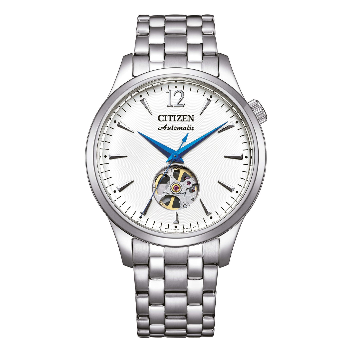 Orologio Citizen Meccanico 40 mm Braccialato Bianco