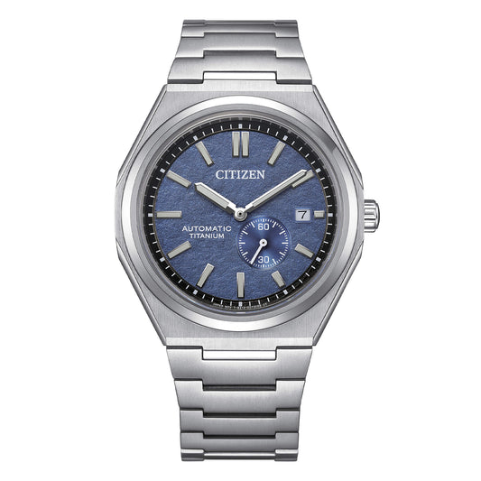Orologio Citizen Meccanico Automatico Super Titanio 40 mm Blu