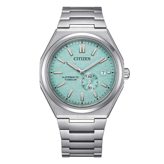 Orologio Citizen Meccanico Automatico Super Titanio 40 mm Turchese