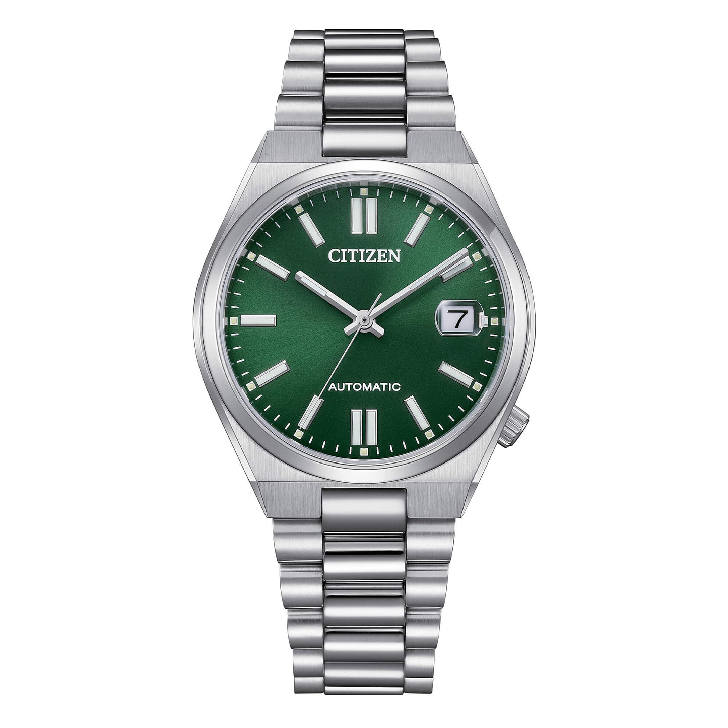 Orologio Citizen Tsuyosa Automatico 37 mm Acciaio Braccialato Verde