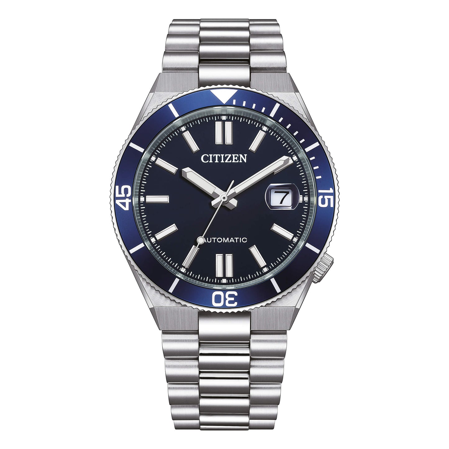 Orologio Citizen Tsuyosa Shore Automatico 40 mm Braccialato Blu