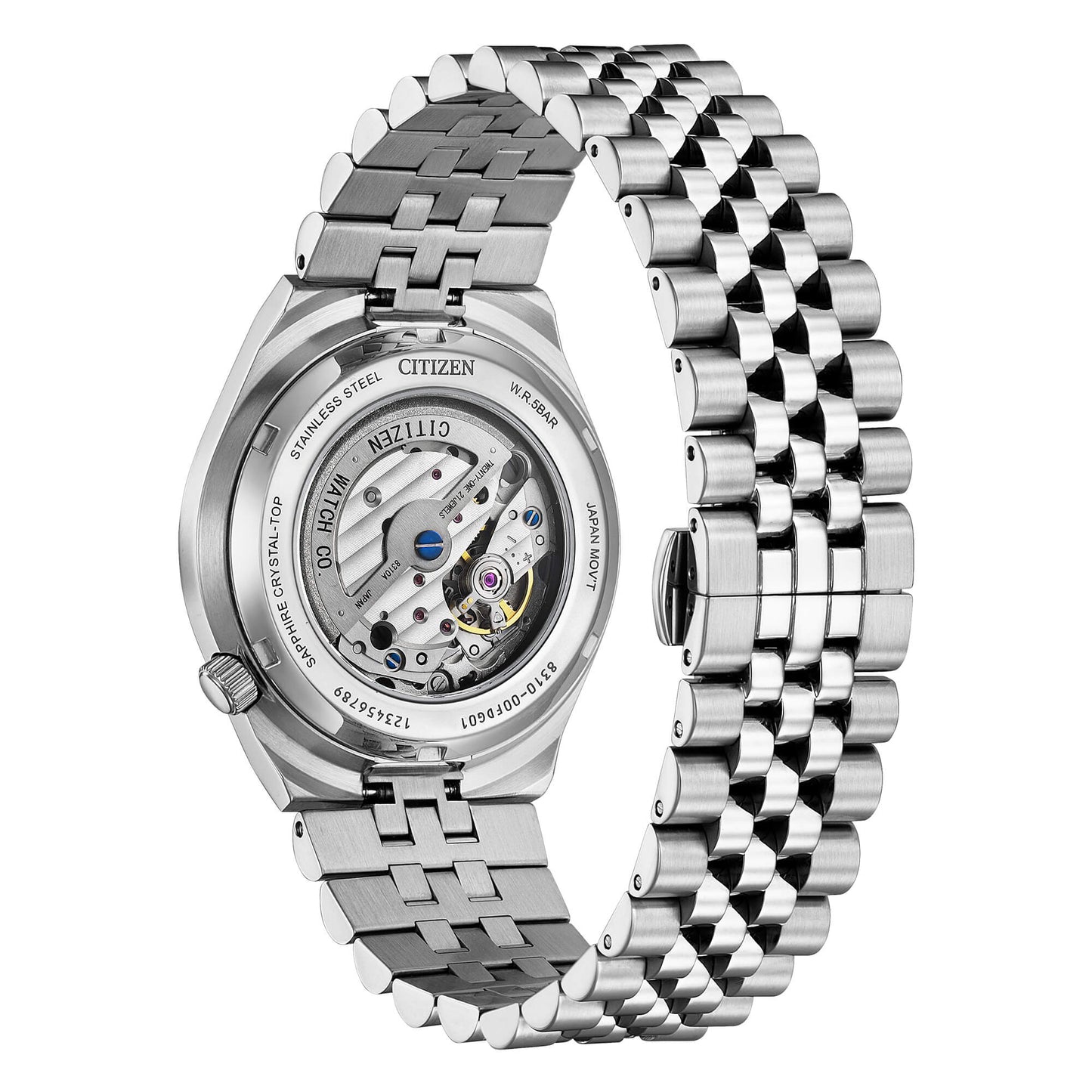 Orologio Citizen Tsuyosa 60 Automatico 40 mm Braccialato Nero
