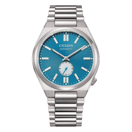 Orologio Citizen Meccanico Tsuyosa Piccoli Secondi 40 mm Blu