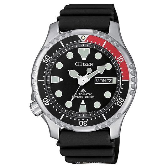 Orologio Citizen Promaster Diver's Meccanico 200 Mt 42 mm Nero