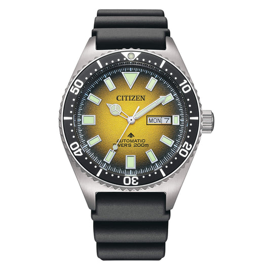 Orologio Citizen Promaster Diver's Automatic 200 mt 41 mm Giallo