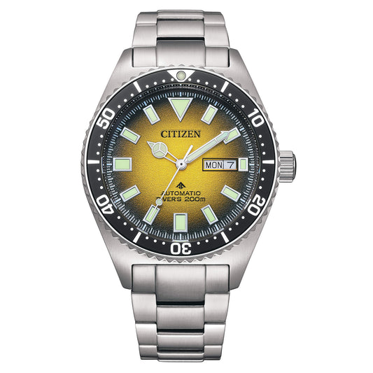 Orologio Citizen Promaster Diver's Automatico 41 mm Giallo