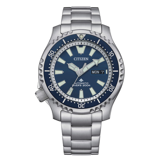 Orologio Citizen Promaster Diver's Automatic 200 Mt Fugu Limited Edition 42 mm Acciaio Braccialato Blu