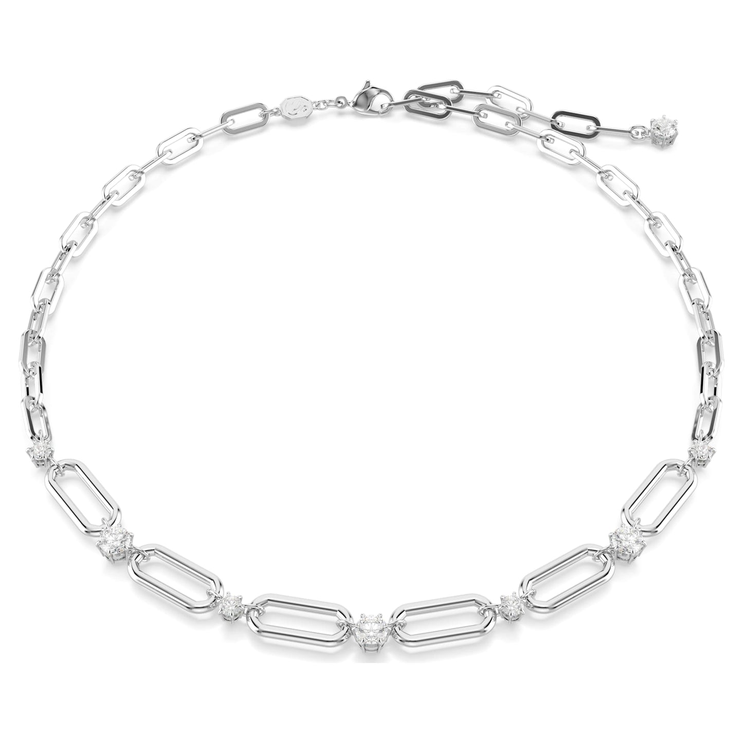 Collana Swarovski Constella Bianca, Placcato rodio