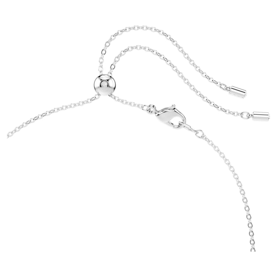 Collana Swarovski Constella Taglio misto, Bianca, Placcato rodio