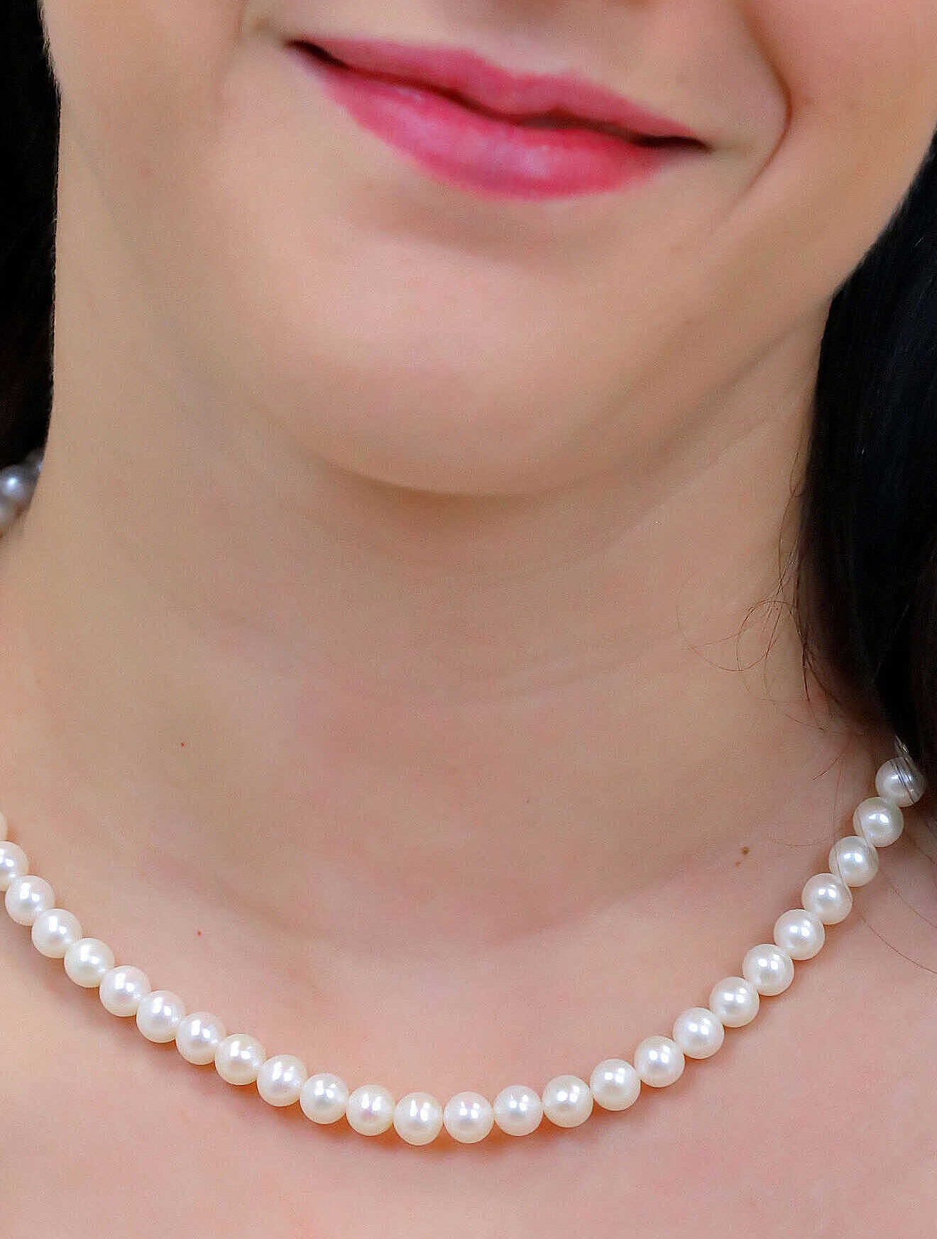 Collana Comete Easy Basic Filo Perle e Oro 18 Kt