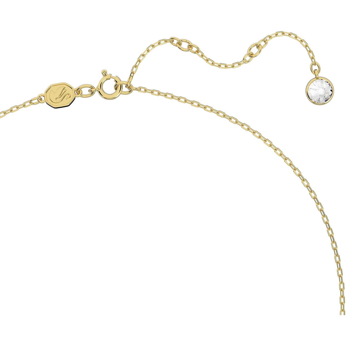Collana Swarovski Swan Pendente Green
