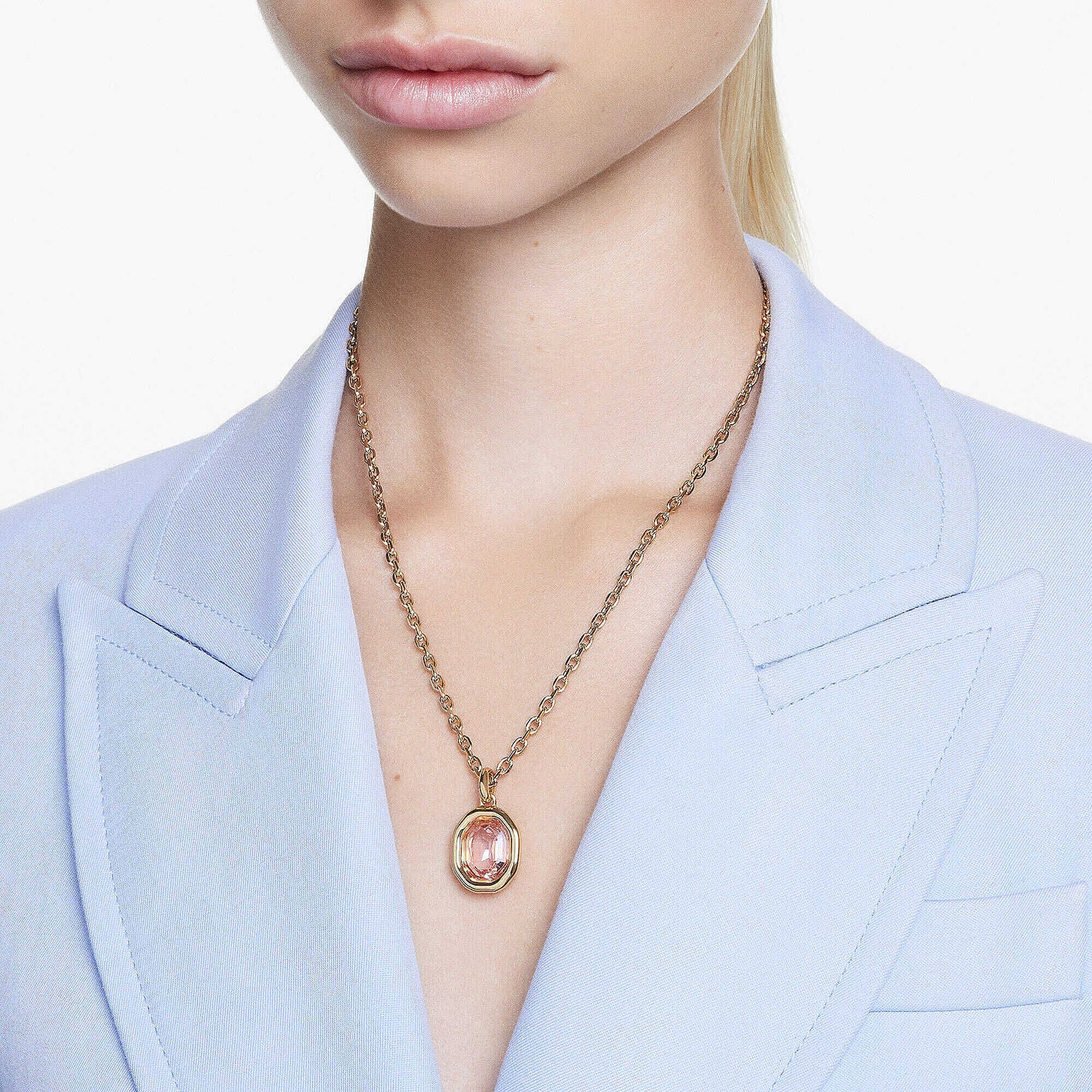 Collana Swarovski Imber Pendente Rosa