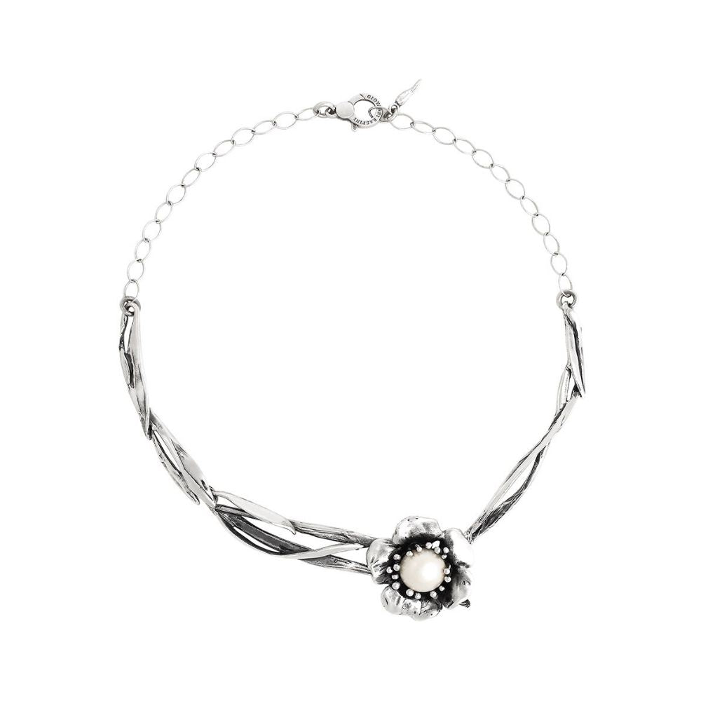 Collana Semirigida Giovanni Raspini Magnolia con Perla