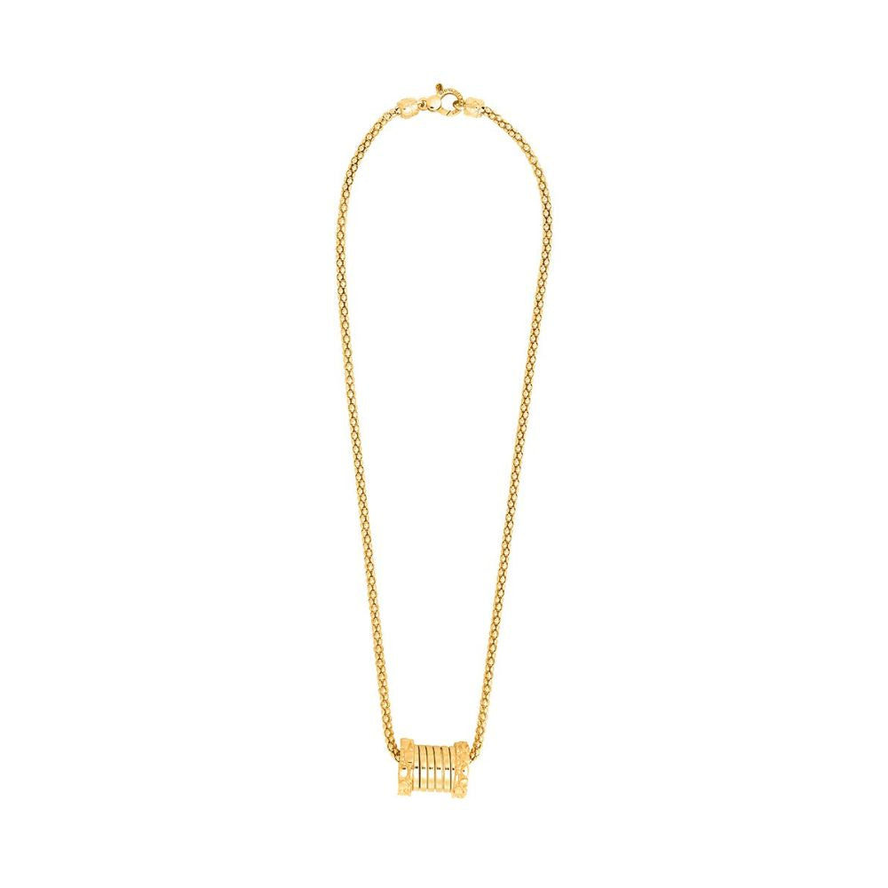 Collana Giovanni Raspini Croco Argento Dorato Golden Tubogas Piccola Argento 925 Placcata oro 18 kt