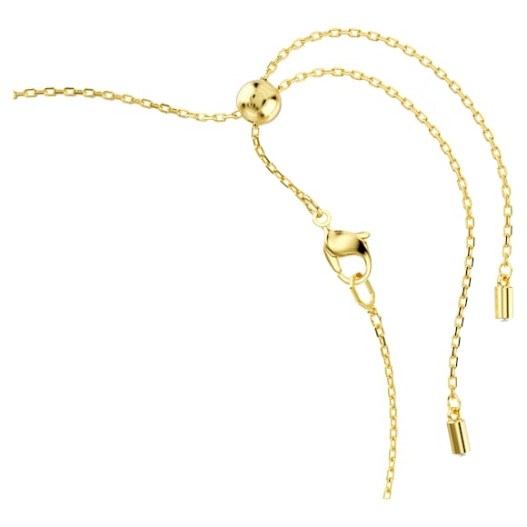 Collana Swarovski Idyllia Crystal Pearl, Taglio misto, Fiore, Multicolore, Placcato color oro
