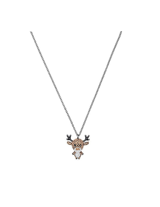 Collana Swarovski Pendente Renna